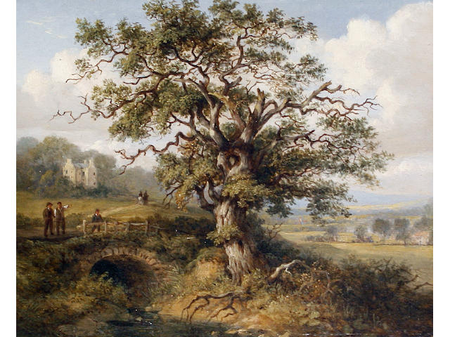 Jane Nasmyth (British, 1778-1867) Wallace Oak