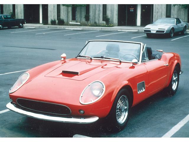 From the motion picture 'Ferris Bueller's Day Off',1985 Modena Spyder California  Chassis no. CA395186 Engine no. 395186