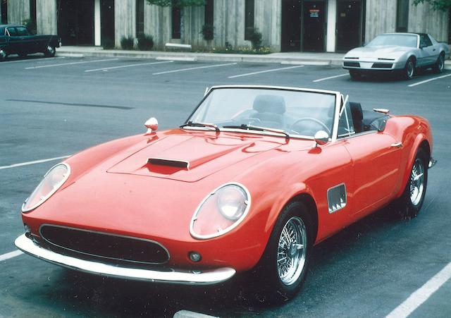 From the motion picture 'Ferris Bueller's Day Off',1985 Modena Spyder California  Chassis no. CA395186 Engine no. 395186
