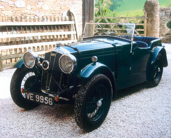 1934 Wolseley Hornet International Sports  Chassis no. 155333 Engine no. 434/A/114
