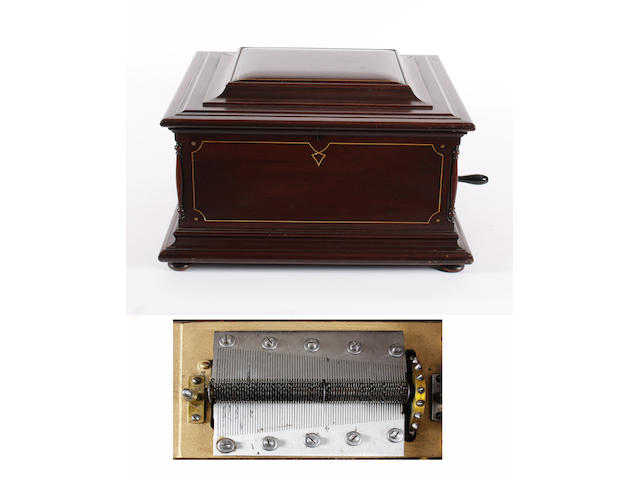 A Regina disc musical box, late-type Style 26