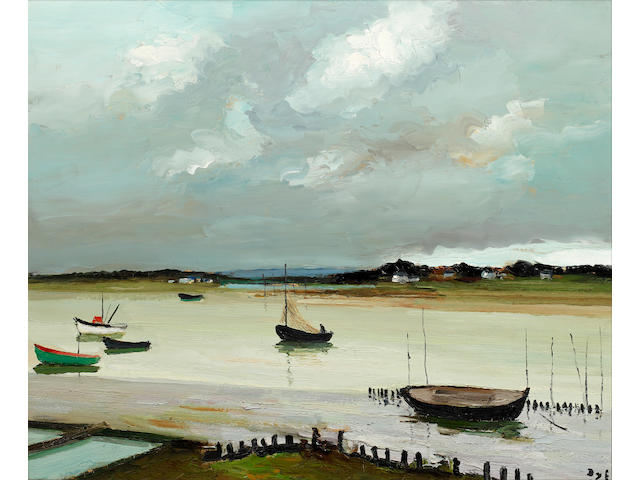 Marcel Dyf (French, 1899-1985) Stormy Day, Port Navalo