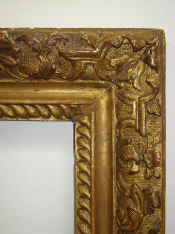 A French 18th Century carved and gilded frame