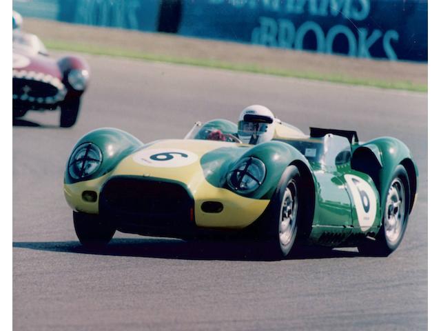 The ex-Yoshiyuki Hayashi,1958 model/1980s assembled 3.8-litre Lister-Jaguar 'Knobbly' Competition Sports Two-Seater  Chassis no. see text Engine no. KH 6489-8