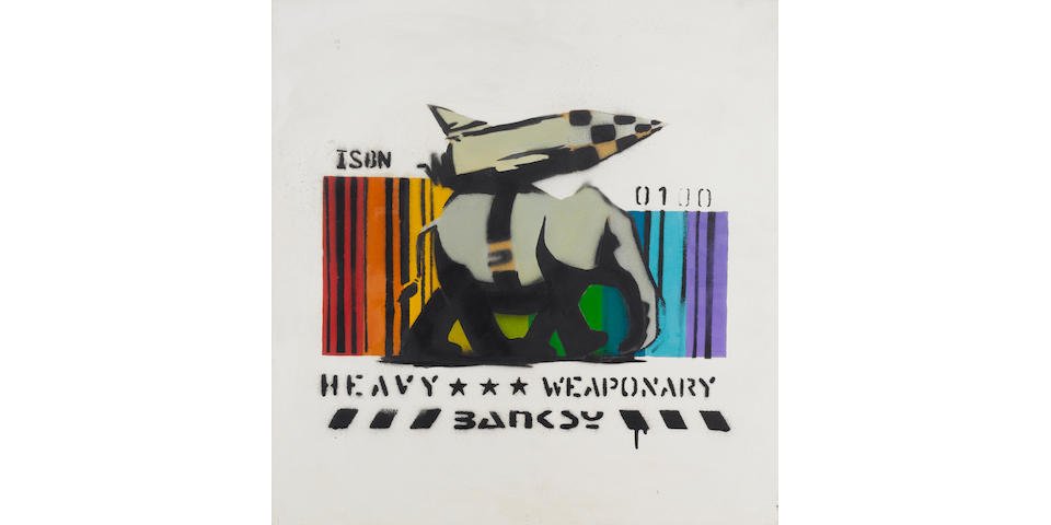 Banksy (British, born 1975) 'Heavy Weaponry', 1998