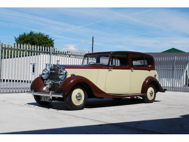 43,1938 Rolls-Royce Wraith Saloon  Chassis no. WMB72 Engine no. J3WP