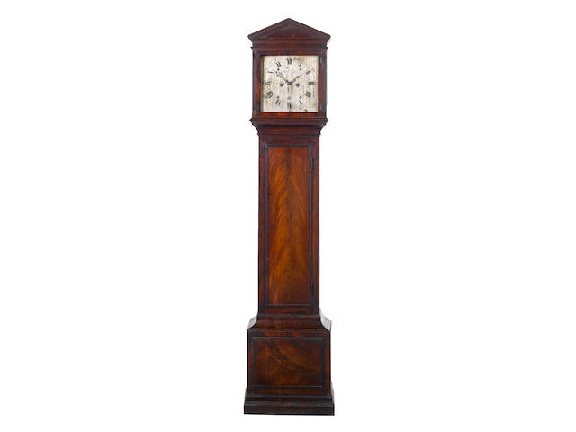 A fine late 18th century mahogany longcase clock Matthew Dutton, London