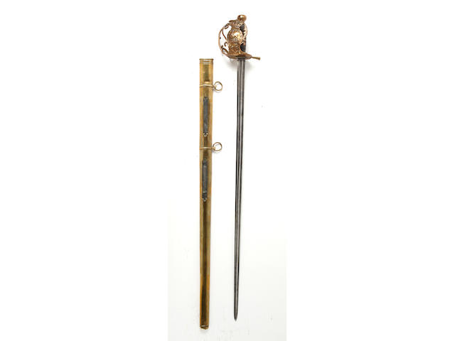 A Rare 1814 Pattern Household Cavalry Officer's State Sword