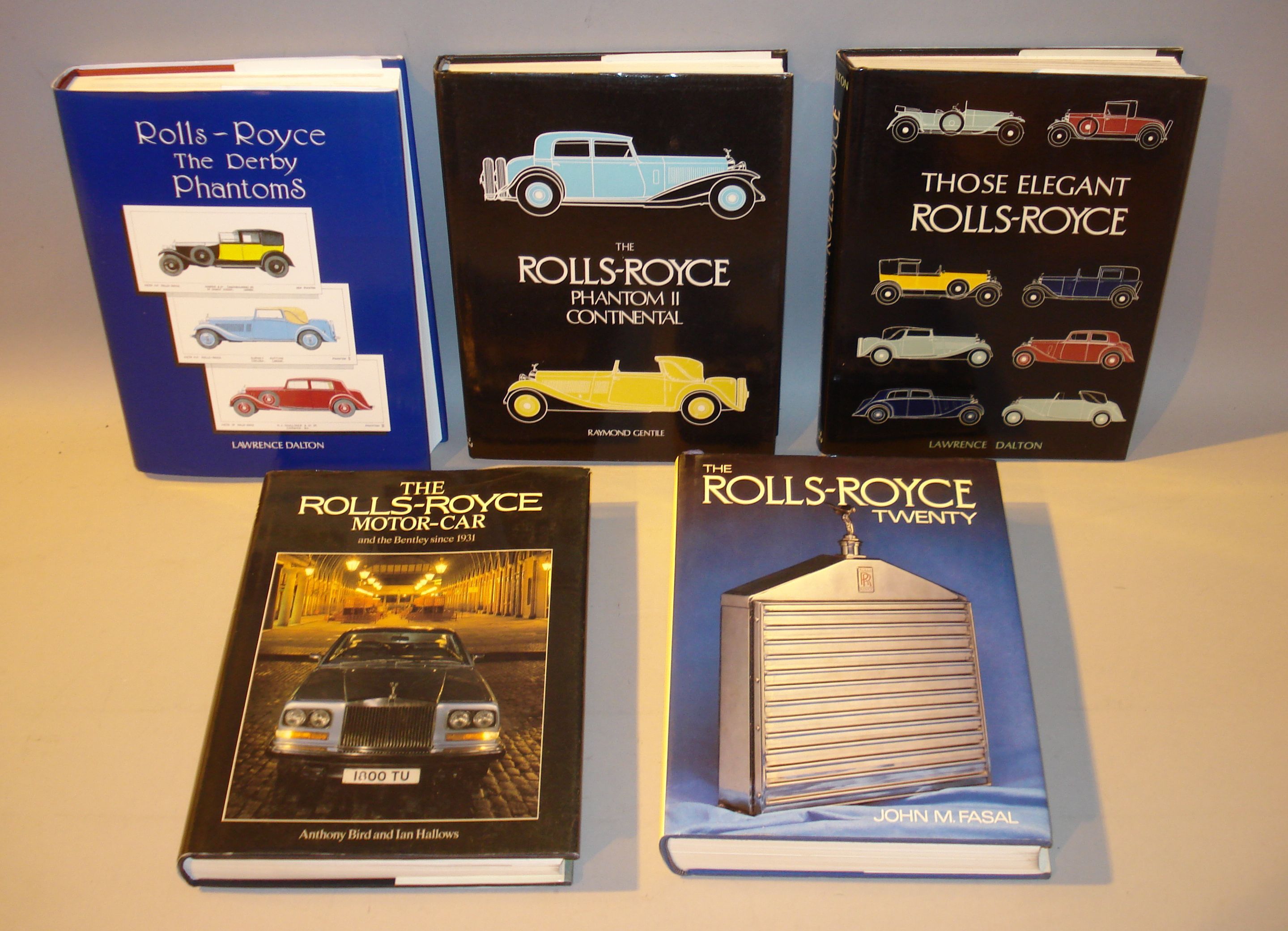 R R Auto Books Bonhams Cars : Various Rolls-Royce motoring books,