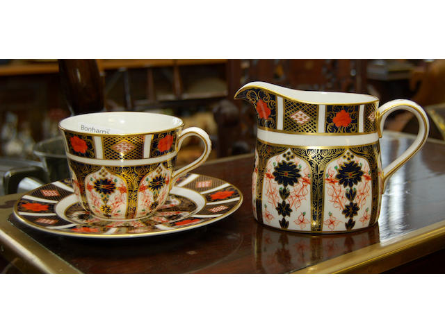 A set of Royal Crown Derby Imari tablewares
