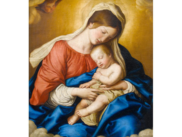 After Giovanni Battista Salvi, called il Sassoferrato, circa 1800 The Madonna and Child