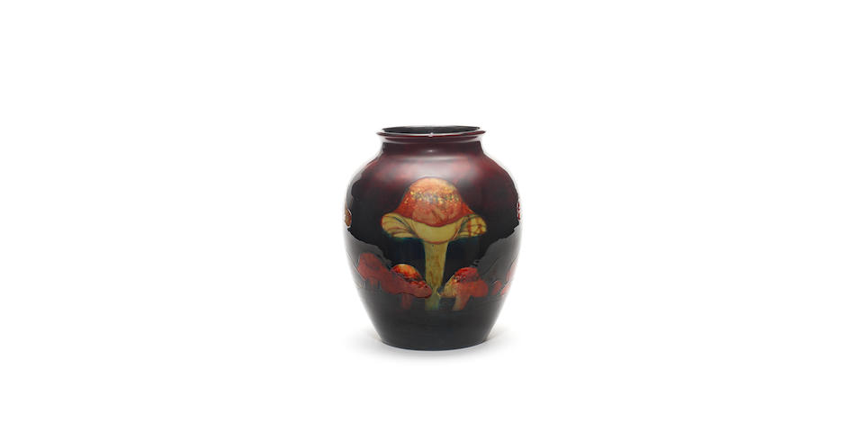William Moorcroft 'Claremont' a large and impressive flamb&#233; Vase, 1928