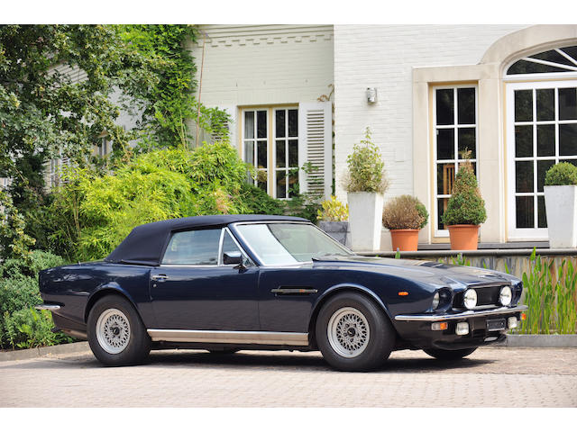 1986 Aston Martin V8 Volante  Chassis no. SCFCV81C6GTR15493