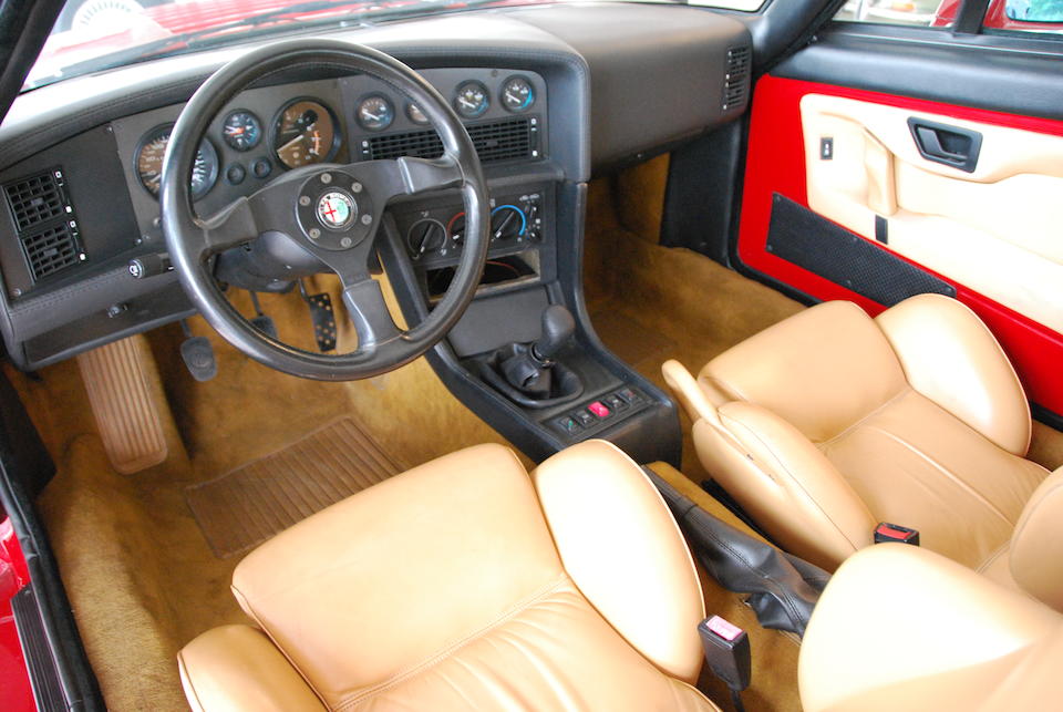 Circa 23,500 kilometres from new,1991 Alfa Romeo SZ Coup&#233;  Chassis no. ZAR1620003000654
