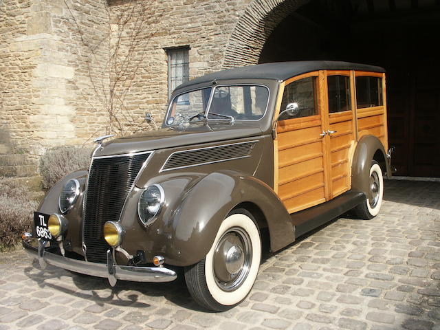 1937 Ford V8 Model 78 Deluxe 'Woodie' Station Wagon, Chassis no. 3261 Engine no. 3261