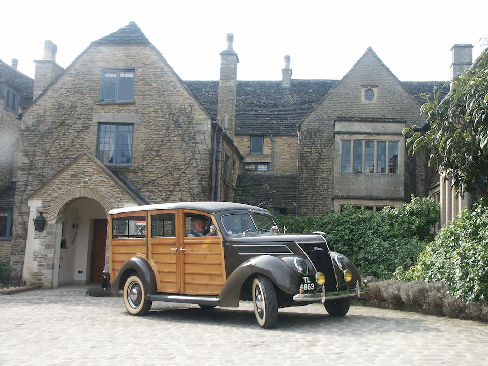 1937 Ford V8 Model 78 Deluxe 'Woodie' Station Wagon, Chassis no. 3261 Engine no. 3261