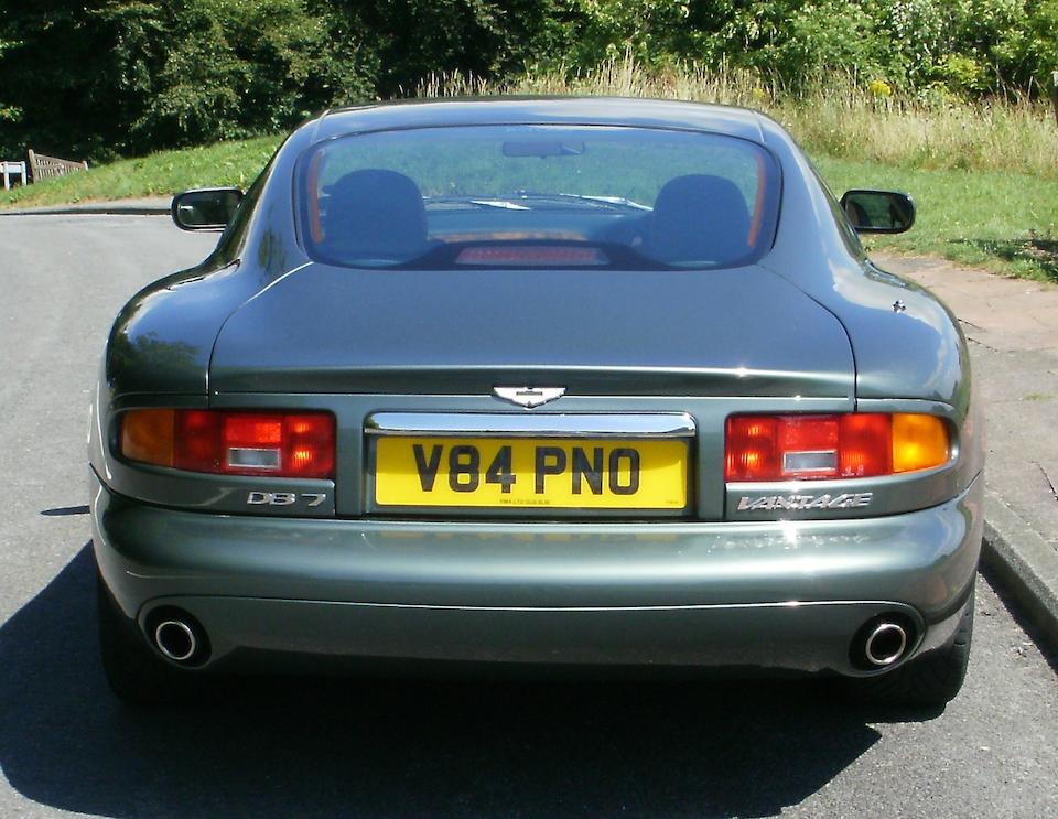 2000 Aston Martin DB7 V12 Vantage Coup&#233;  Chassis no. SCFAB1236YK300476 Engine no. AM2/00499