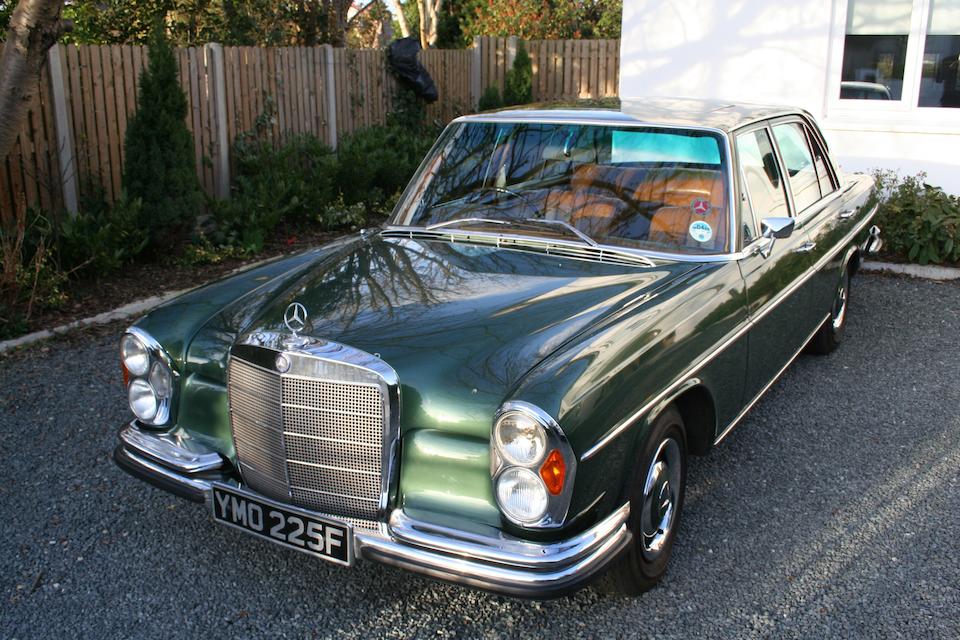 1967 Mercedes-Benz 250SE Saloon  Chassis no. 10801422046745 Engine no. 12998022023614