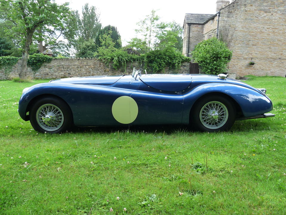 Dexter Brown's Ghent Speed Trials record breaking,1952 Jaguar XK120 4.2-litre Special Roadster  Chassis no. 660946