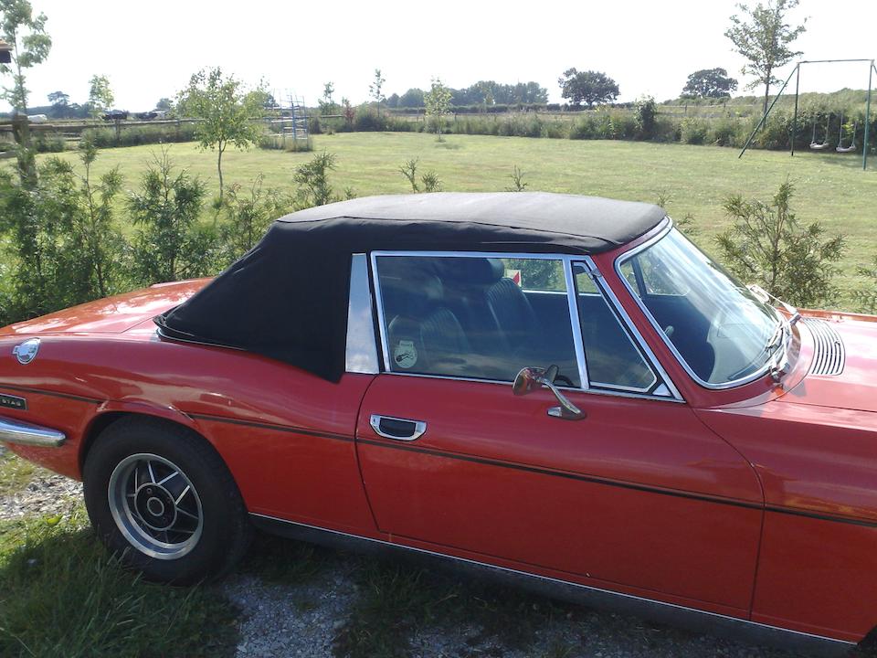 1974 Triumph Stag Convertible  Chassis no. to be advised Engine no. to be advised
