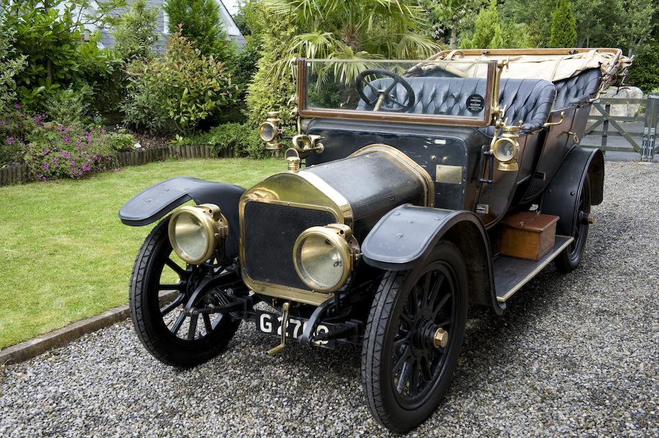 1911 Wolseley 12/16hp Type A4 2,235cc Touring Phaeton  Chassis no. 10756 Engine no. 183/64