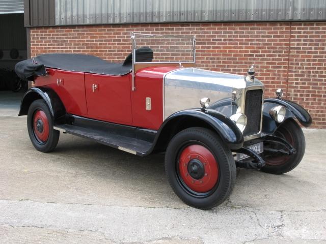 1926 Armstrong-Siddeley 14hp Cotswold Tourer  Chassis no. 20849 Engine no. 18979