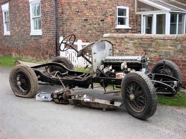 By order of the Executors of the late Peter Smith-Stafford,1931 Beverley Straight Eight 22/90hp Sports Chassis  Chassis no. 603 Engine no. 603