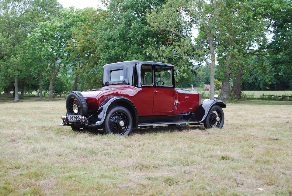 1927 Rolls-Royce 20hp Doctor's Coup&#233; with Dickey  Chassis no. GAJ31 Engine no. G1522