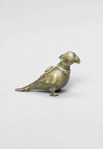 A miniature Fatimid bronze Perfume Holder Egypt, 10th-12th Century