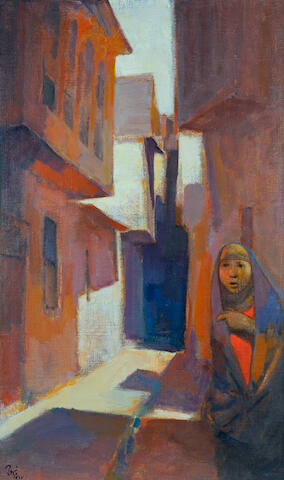 (n/a) Faeq Hassan (Iraq, 1914-1992) Baghdad Scene,