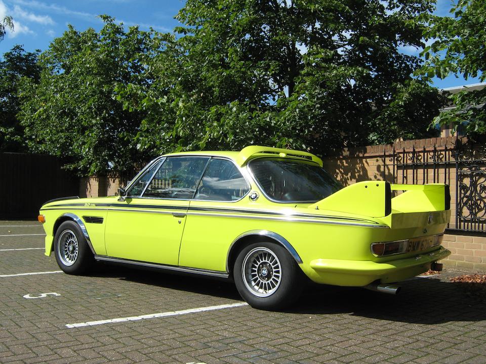 1972 BMW 3.0 CSL Coup&#233;  Chassis no. 2285385 Engine no. 2285385