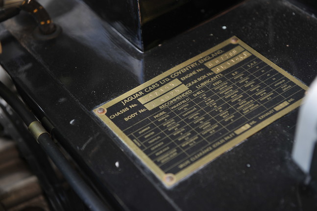 Only 1,448 miles since restoration,1956 Jaguar XK140 Drophead Coupé  Chassis no. 807355 Engine no. G6778-8 image 3