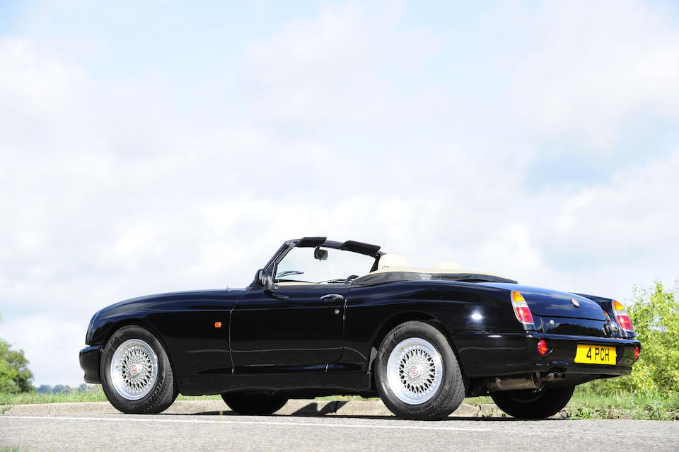 One owner, 7,600 miles from new,1996 MG RV8 Roadster  Chassis no. SARRAWBMBMG002175 Engine no. UEA48A000002104