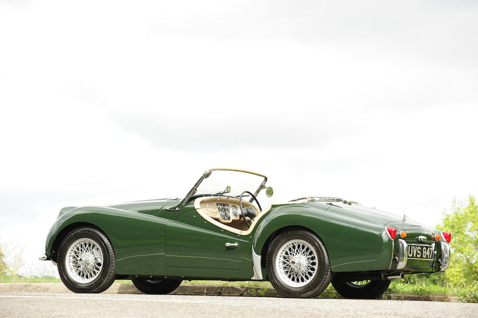 The Autoglym and TR Register concours-winning,1960 Triumph TR3A Roadster  Chassis no. TS68336L Engine no. TS2557SE