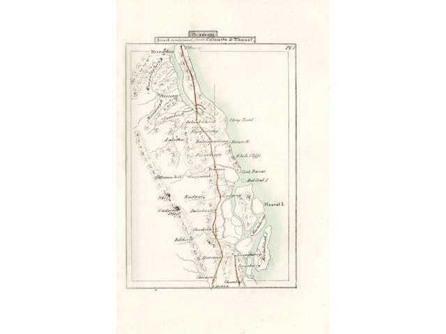 BENGAL Illustrations of the Roads throughout Bengal including those to Madras and Bombay...to which is added the Latitudes and Longitudes of all the Principal Places