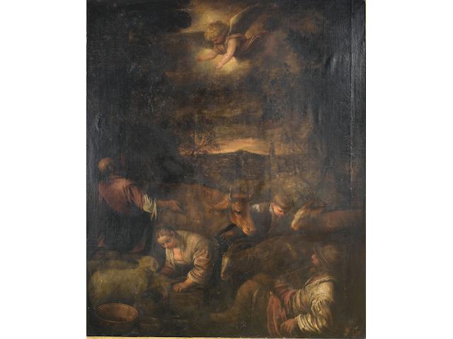 Circle of Leandro da Ponte, called Leandro Bassano (Bassano 1557-1622 Venice) The Annunciation to the Shepherds