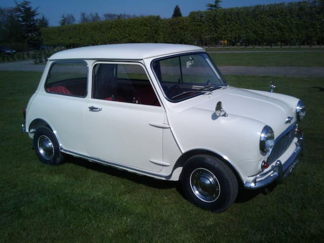 1966 Morris Mini Mk1 Deluxe Saloon  Chassis no. M/A2S4S393672