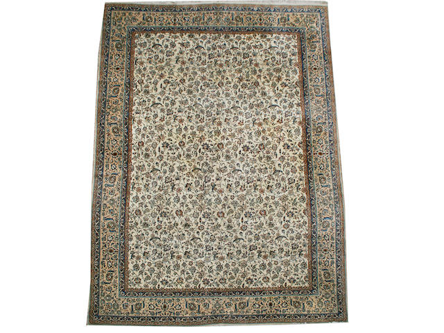 A Nain carpet Central Persia, 14 ft 4 in x 10 ft 7 in (435 x 321 cm)