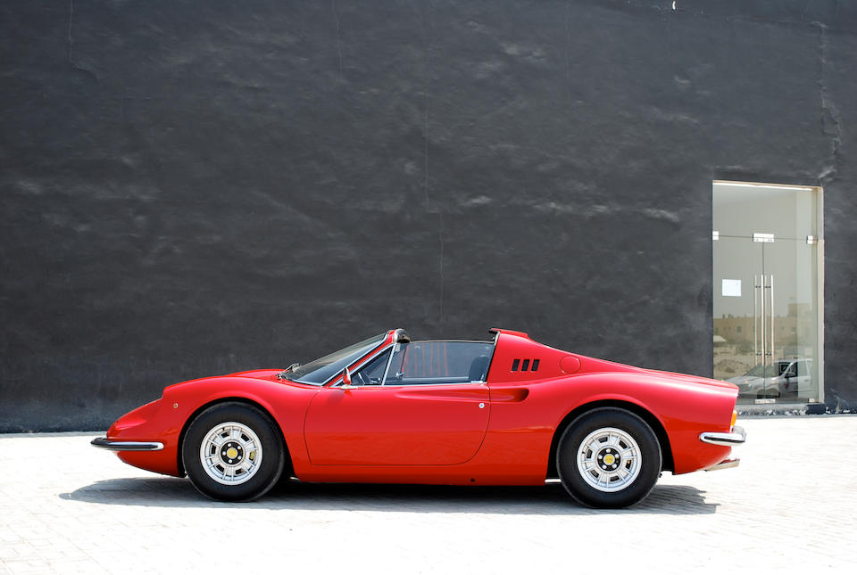 Ferrari Classiche Certified,1973 Ferrari Dino 246GTS Spyder  Chassis no. 03652 Engine no. 11112
