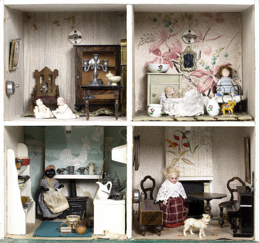 Flemming dolls house and contents