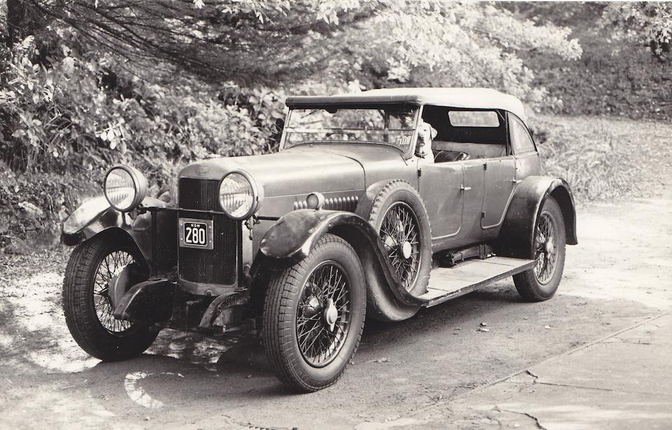 1928 Sunbeam 20.9 HP Light Sports Tourer  Chassis no. 2524G Engine no. 2522G