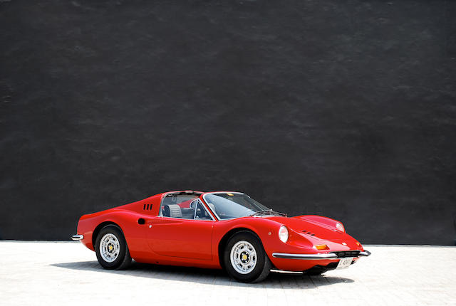 Ferrari Classiche Certified,1973 Ferrari Dino 246GTS Spyder  Chassis no. 03652 Engine no. 11112