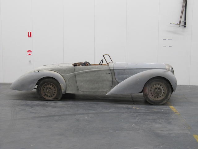 c.1949 Delahaye 135M Cabriolet (Restoration project)  Chassis no. See text Engine no. 800816