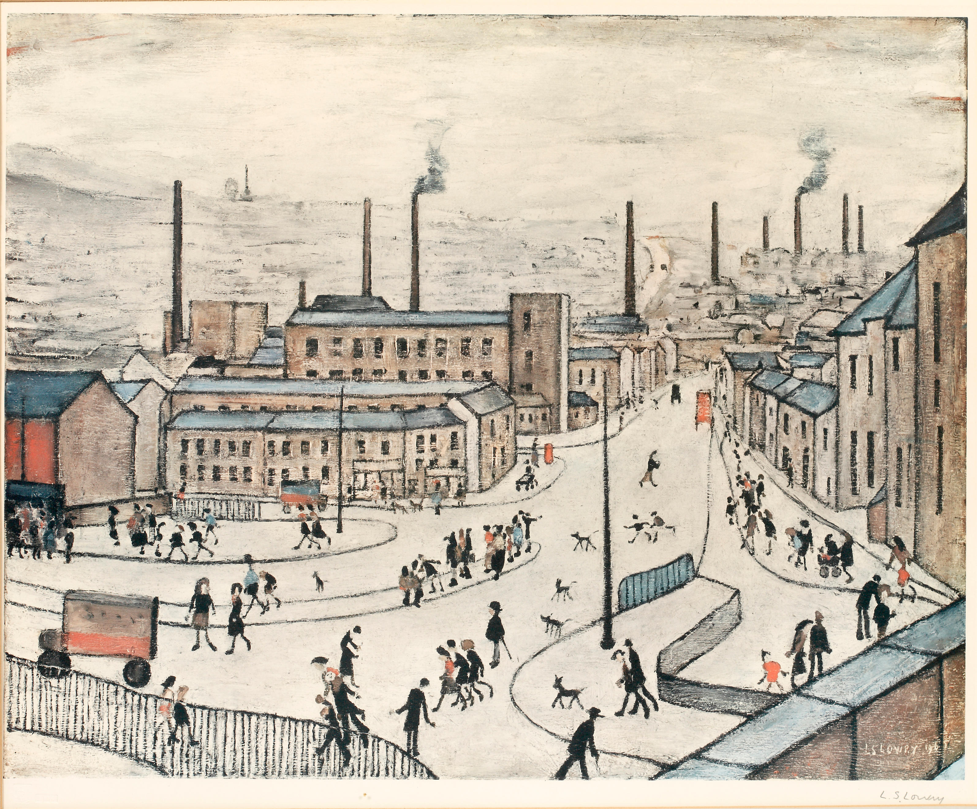 Laurence Stephen Lowry R.A. (British, 1887-1976). 