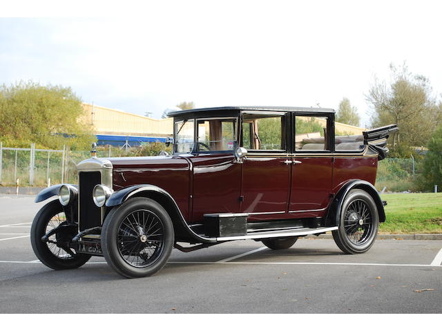 1927 Daimler 16/55hp Type L Landaulette  Chassis no. 63955 Engine no. A4/A5/74629