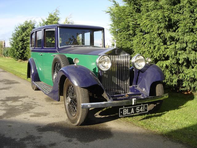 Formerly the property of Henry Hall,1934 Rolls-Royce 20/25hp Limousine  Chassis no. GAE22 Engine no. U9Z