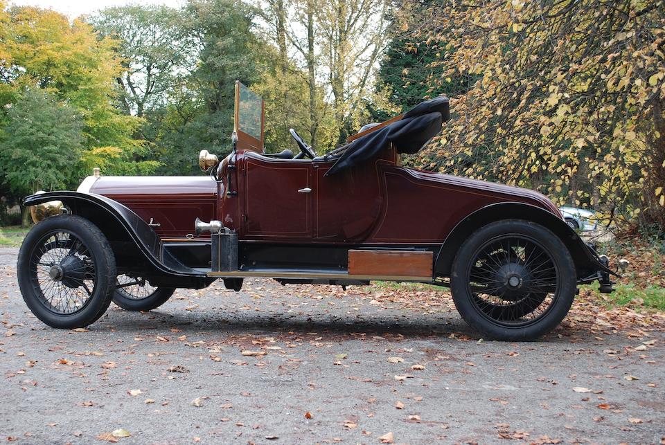 1913 Wolseley 24/30hp Two-seat Tourer  Chassis no. 20034 Engine no. 34/1134
