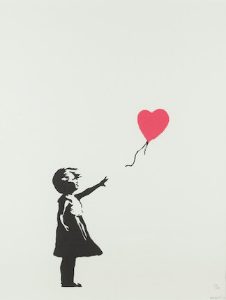 Banksy (British, born 1975) 'Balloon Girl', 2004 image 1