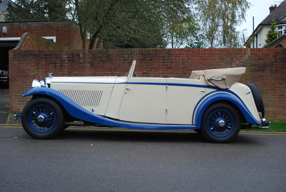 1934 Bentley 3&#189;-Litre All-weather Tourer  Chassis no. B15BL Engine no. A6B2