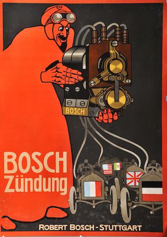 Affiche pour la magn&#233;to Bosch,